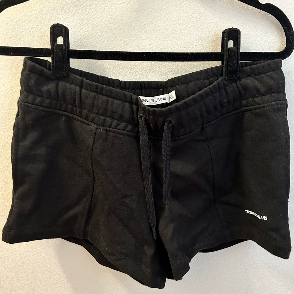 Calvin Klein Thick Black Athletic Shorts